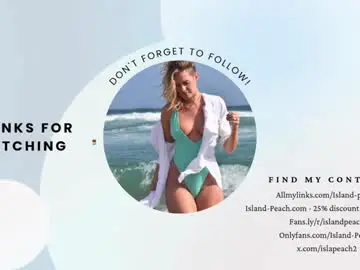 Chaturbate Sex Chat of island_peach