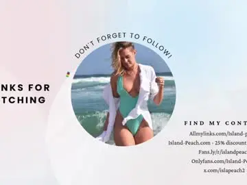 Chaturbate Private Sex Chat of island_peach