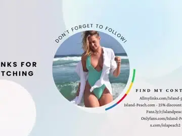 Chaturbate Live Sex of island_peach