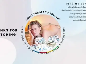 Chaturbate Free Porn Cam of island_peach