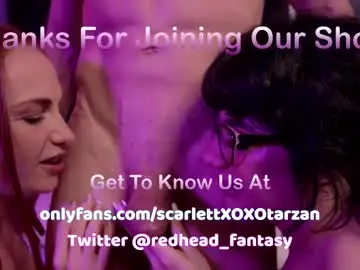 Chaturbate Sex Chat of scarlettxoxotarzan