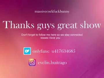 Chaturbate Sex Chat of massivecockfuckbunny