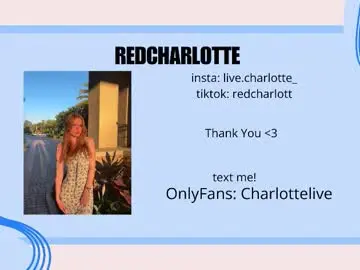 Chaturbate Best live sex cam show of redcharlotte