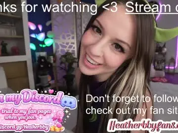 Chaturbate Watch Live Sex Cams of heatherbby