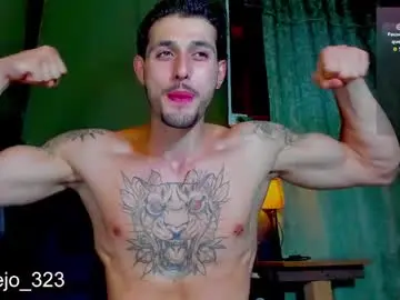 Chaturbate Best live sex cam show of alejo_323__
