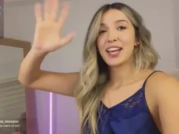 Chaturbate Best live sex cam show of missmonaco