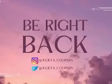 Chaturbate Live Sex of julieta_cooper20