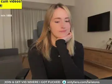 Chaturbate Private Sex Chat of lailatoks