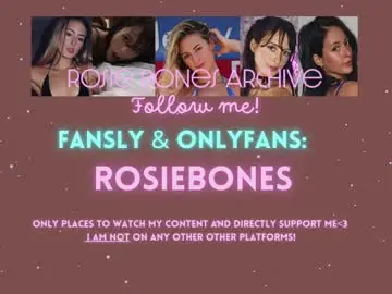 Chaturbate Adult Webcam of rosiebones