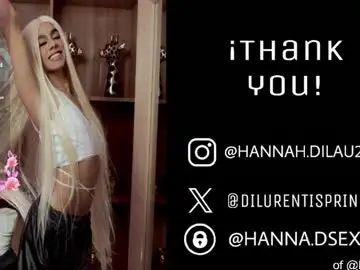 Chaturbate Best Webcam of hanna_dilu