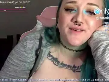 Chaturbate Adult Video Chat of manicpixiepop