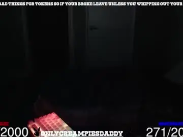 Chaturbate Live Sex of makeitraincreampiedaddy