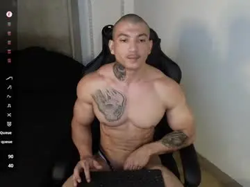 Chaturbate Live Sex Cam of colombianmuscle8