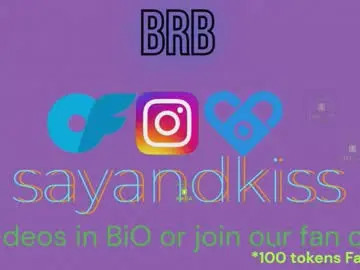 Chaturbate Free Porn Cam of say_and_kiss