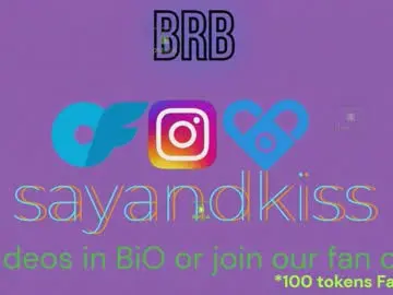 Chaturbate Live Porn of say_and_kiss