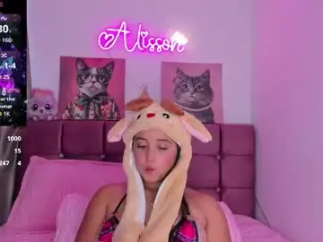 Chaturbate Best live sex cam show of alissonsweet18_