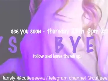 Chaturbate Free Porn Cam of cutieeeeva