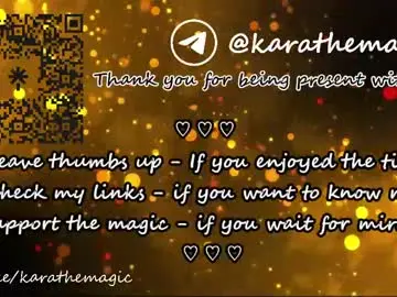 Chaturbate Live Sex of karathemagic