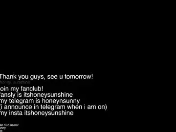 Chaturbate Best Webcam of honey_sunshine