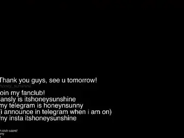 Chaturbate Adult Webcam of honey_sunshine