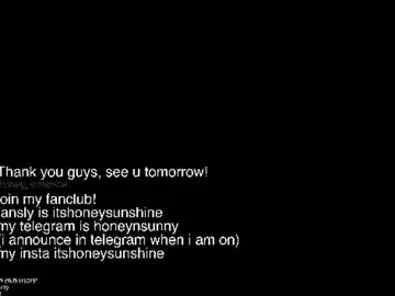 Chaturbate Private Sex Chat of honey_sunshine