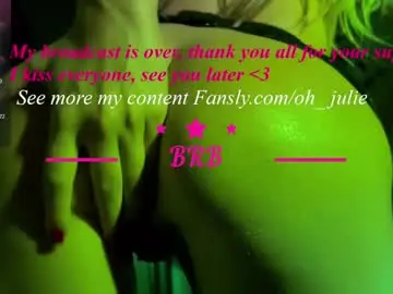 Chaturbate Live Sex of oh_julie