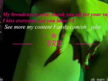 Chaturbate Adult Webcam of oh_julie