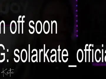 Chaturbate Free Porn Cam of solar_kate