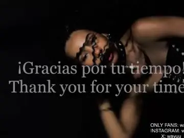 Chaturbate Live Sex of wayuu_goddess
