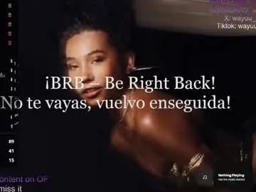 Chaturbate Live Porn of wayuu_goddess