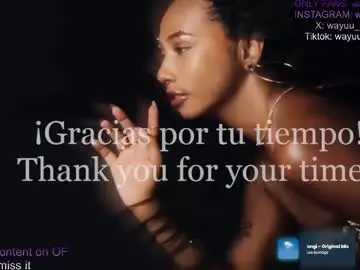 Chaturbate Sex Chat of wayuu_goddess