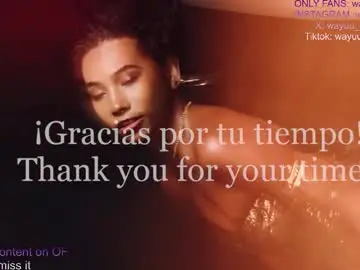 Chaturbate Watch Live Sex Cams of wayuu_goddess