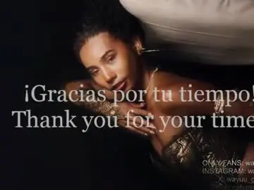 Chaturbate Nude Webcam of wayuu_goddess