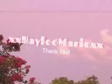Chaturbate Free Live Porn of xxhayleemariexx
