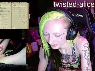 Stripchat Best live sex cam show of Twisted_Alice